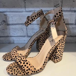 Cheetah sandals